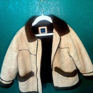 Baby GAP Sherling Coat - Kids | Color: Brown | Size: 3T